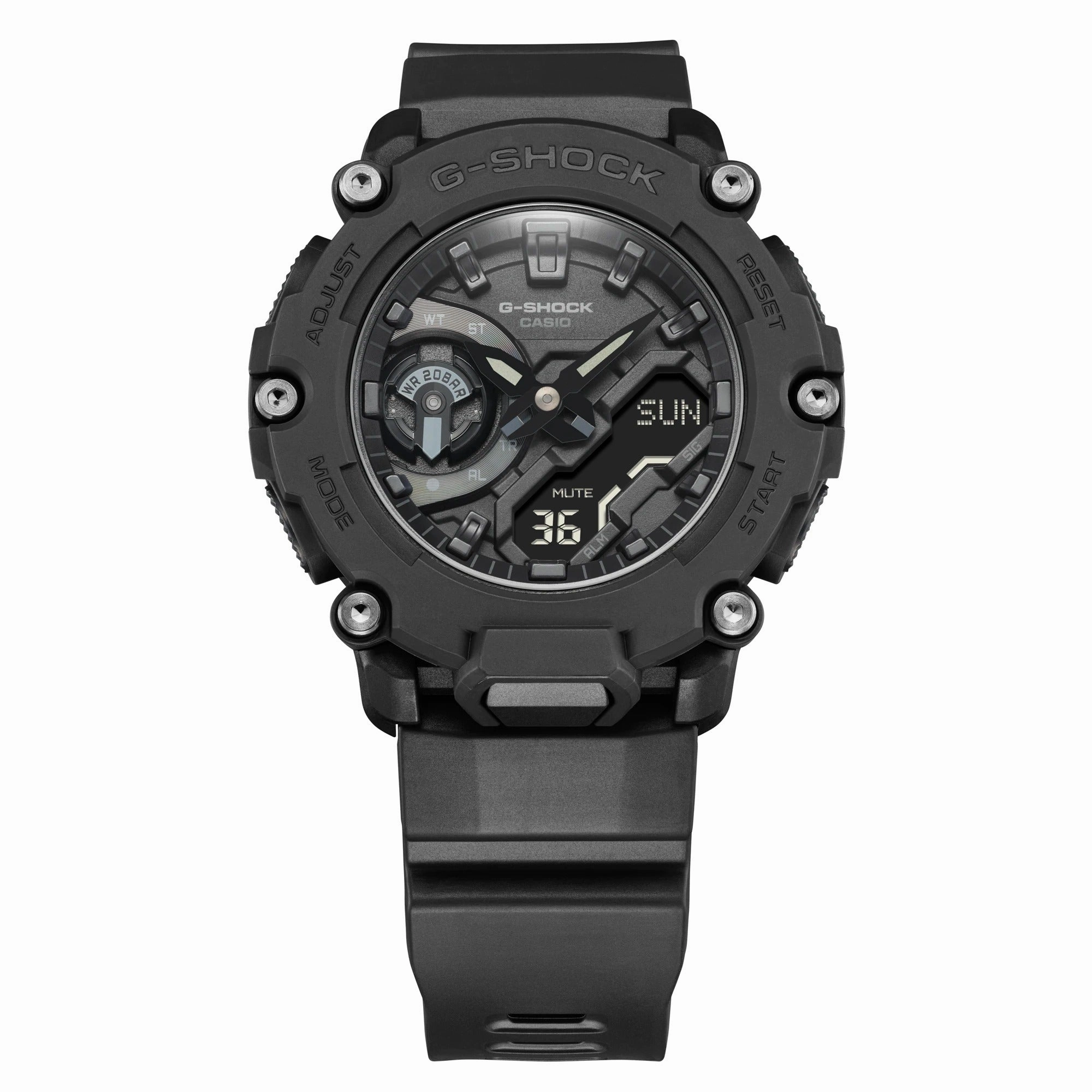 G-Shock Casio Analog Digital Men's Watch GA2200BB-1A