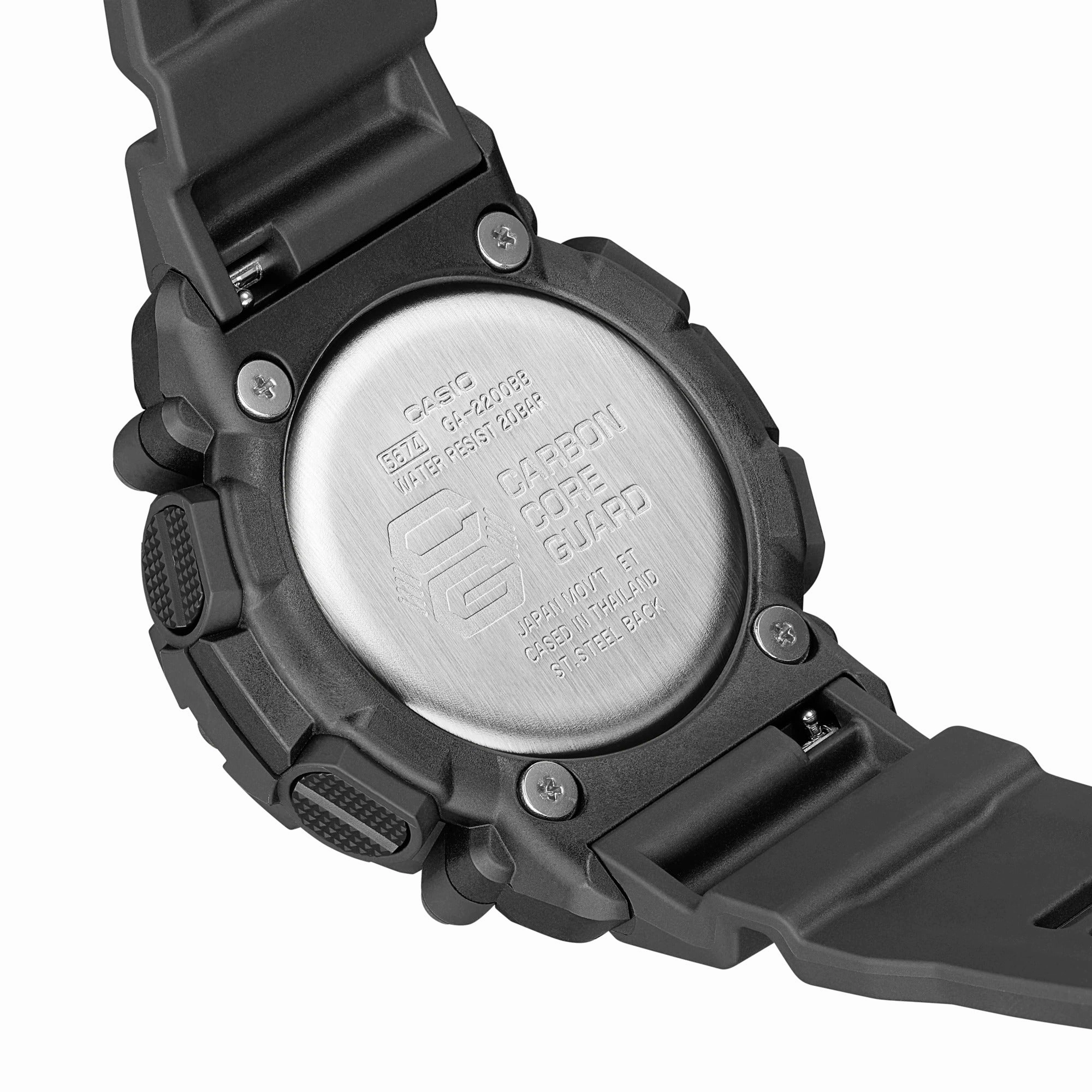 G-Shock Casio Analog Digital Men's Watch GA2200BB-1A