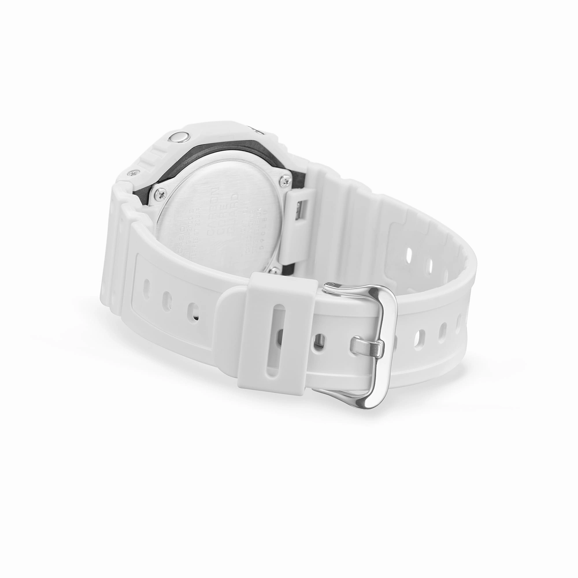 G-Shock CasiOak All White Watch GA2100-7A7