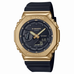 G-Shock Digital Black Resin Band Watch GM2100G-1A9