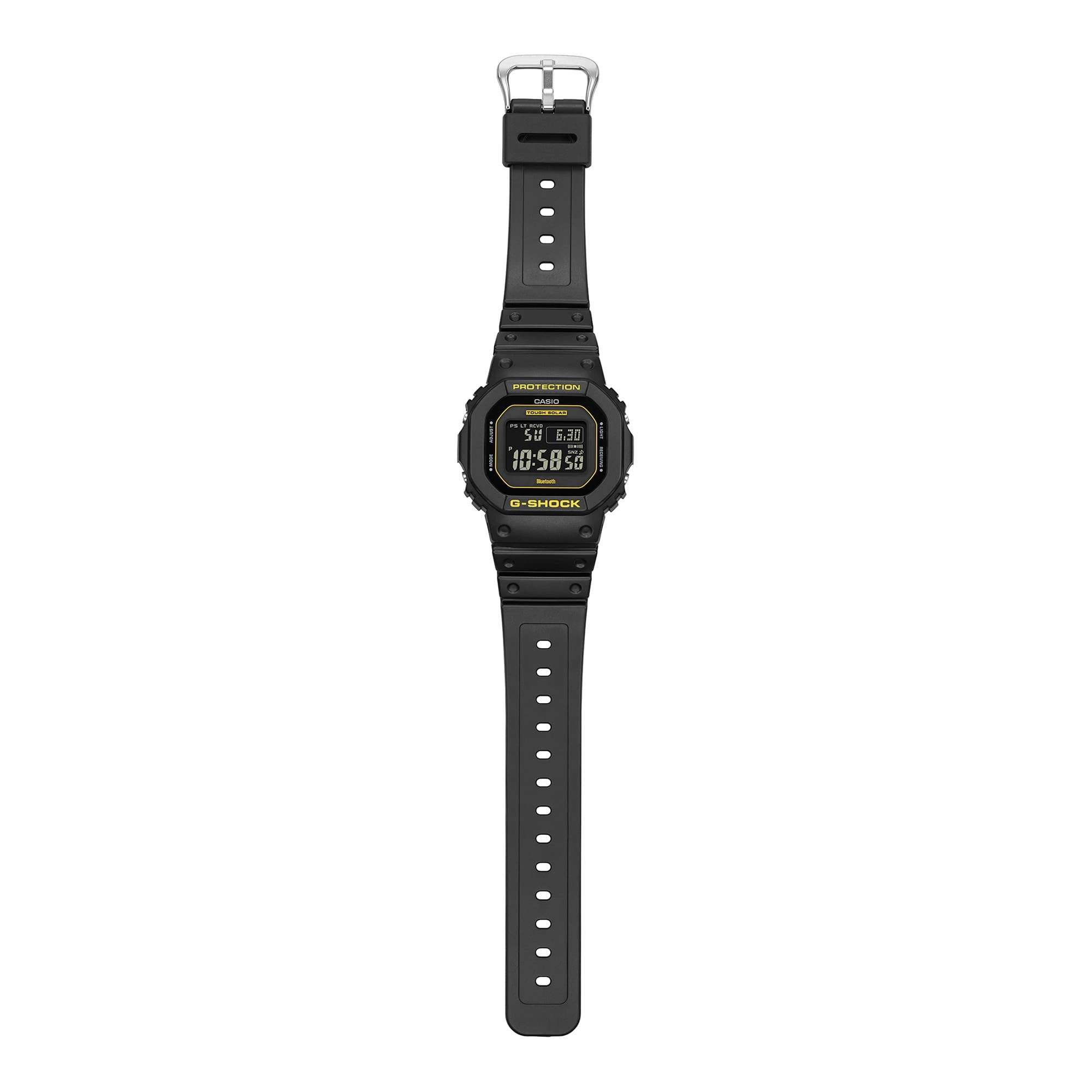 G-Shock Digital Caution Black Resin Band Watch GWB5600CY-1D