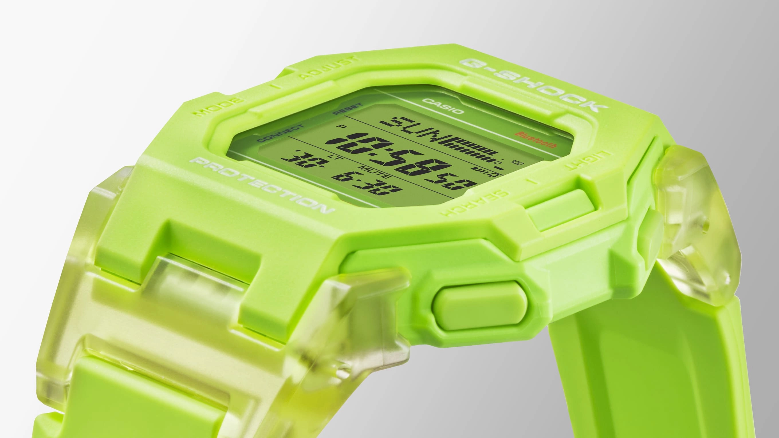 G-Shock Digital Green Resin Band Watch GDB500S-3D