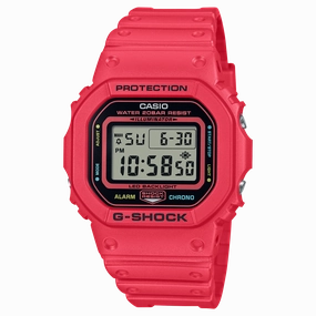 G-Shock Digital Pink Resin Band Watch DW5600EP-4D