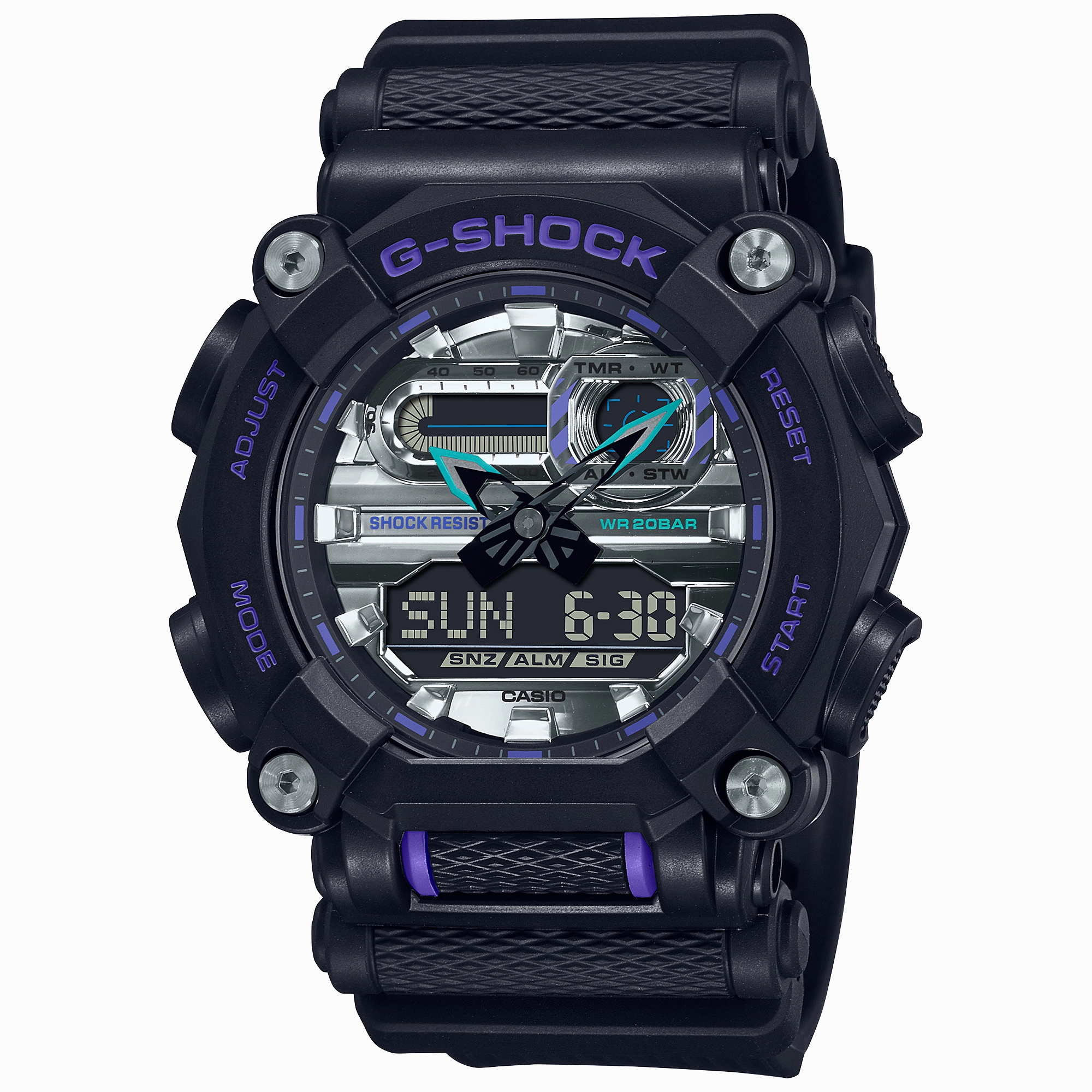 G-Shock DUO New Age Design Black Mens Watch GA900AS-1A