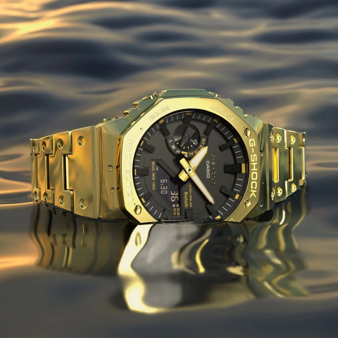 G-Shock Full Metal Gold CasiOak GMB2100GD-9A