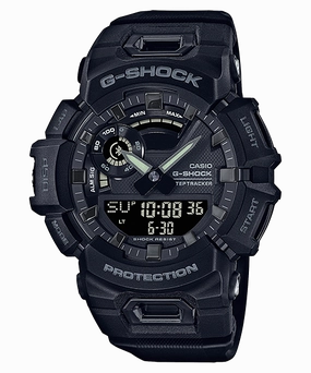 G-Shock G-Squad Black Resin Band Watch GBA900-1A