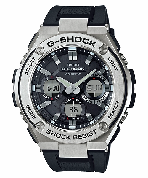 G-Shock G-Steel Men's Solar-Powered Shock-Resistant Watch GSTS110-1A
