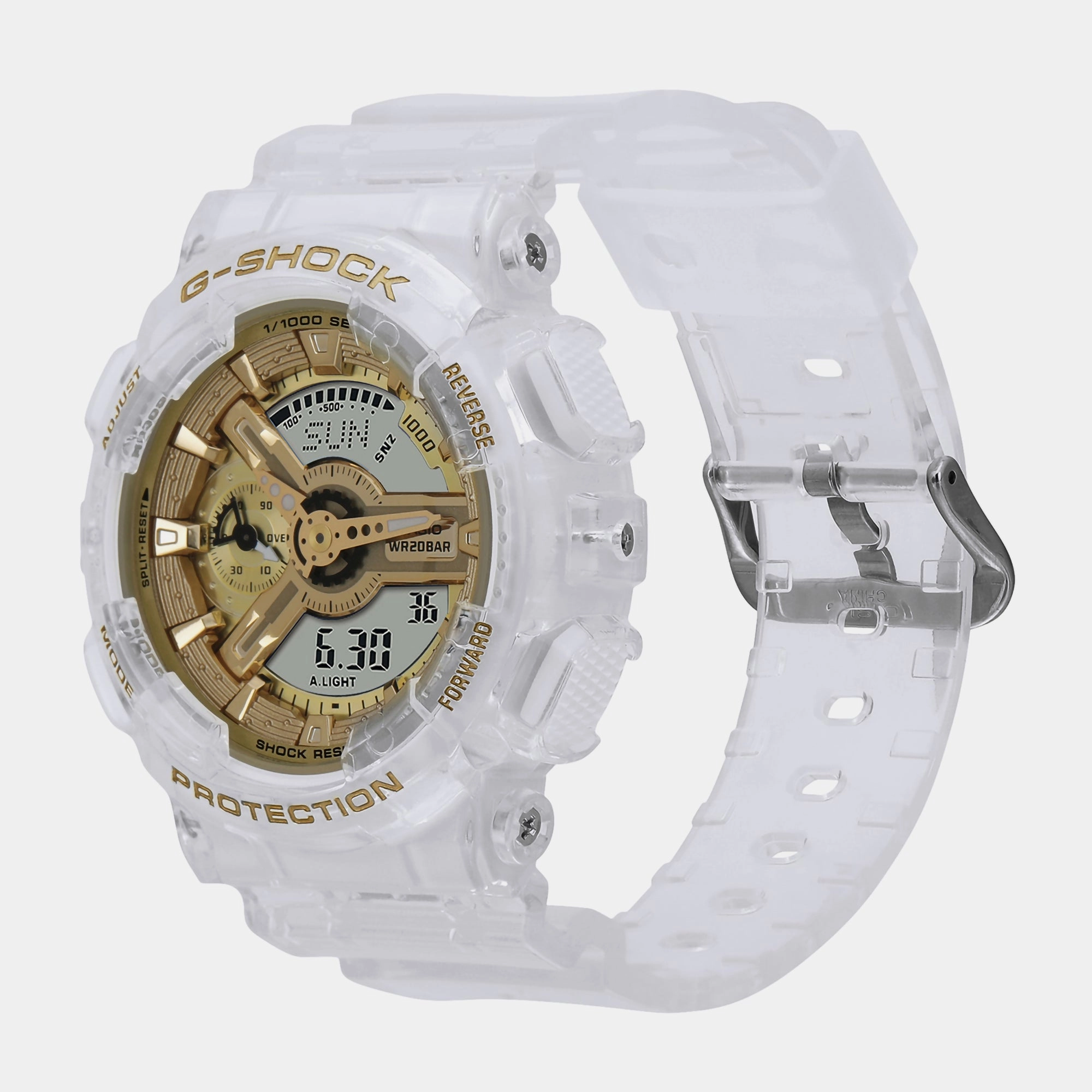 G-Shock Gold Women's Analog-Digital Resin Watch G1400 - GMA-S110SG-7ADR