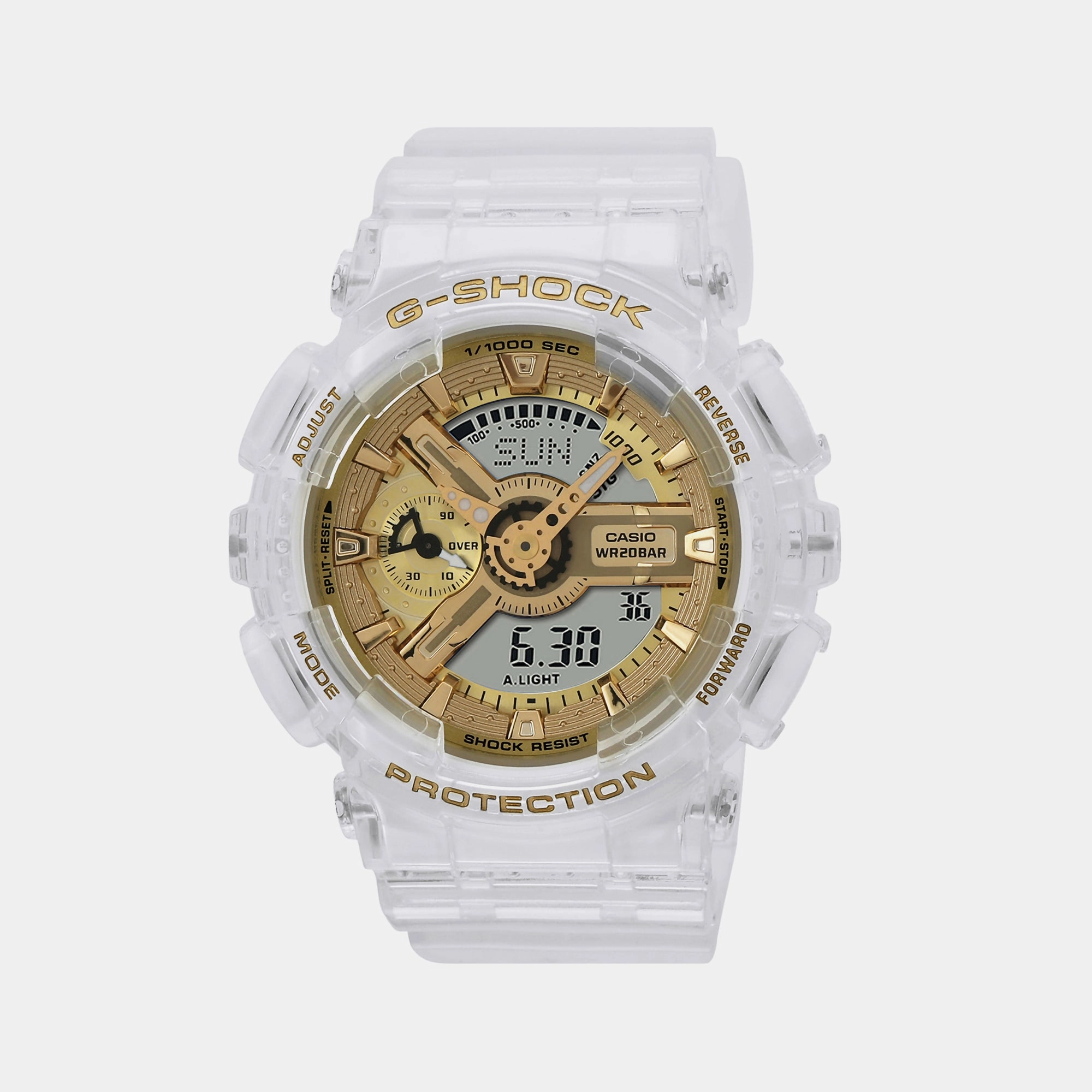 G-Shock Gold Women's Analog-Digital Resin Watch G1400 - GMA-S110SG-7ADR