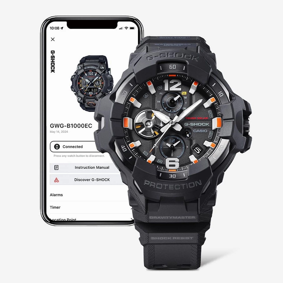 G-Shock Master of G-Land Mudmaster Black Resin Band Watch GRB300EC-1A