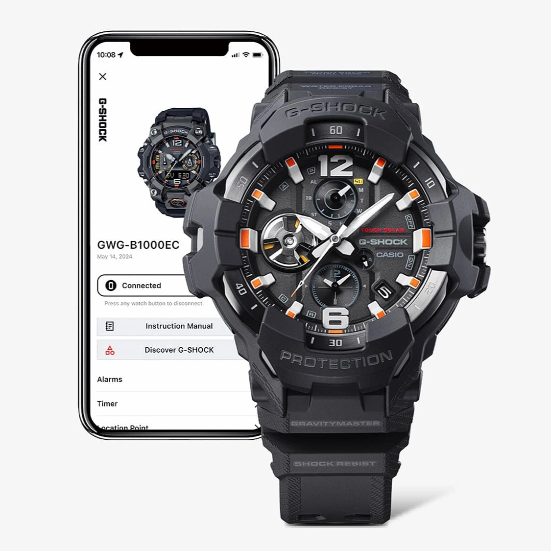 G-Shock Master of G-Land Mudmaster Black Resin Band Watch GRB300EC-1A