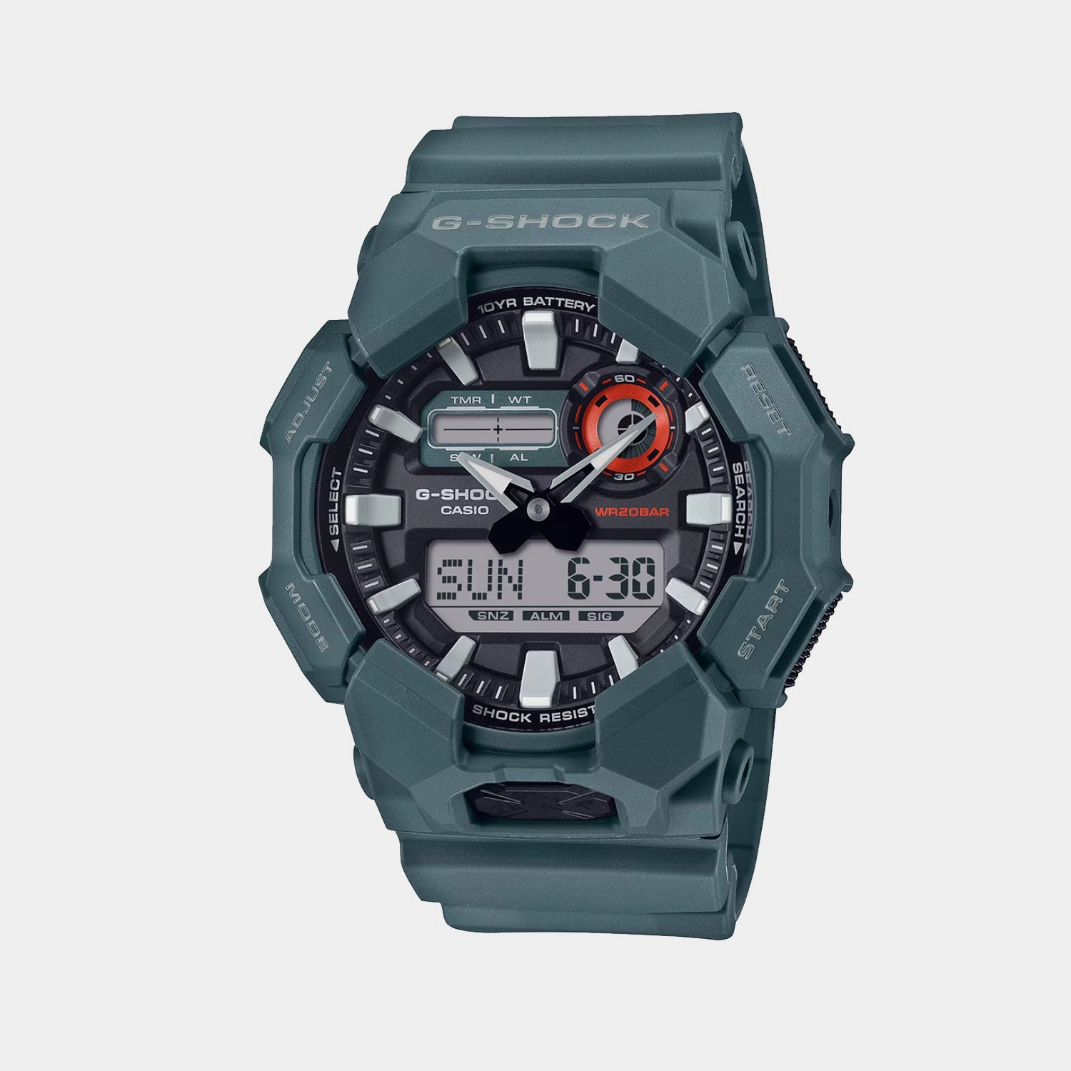 G-Shock Men Quartz Black Dial Analog-Digital Resin Watch GA-010-2ADR G1602