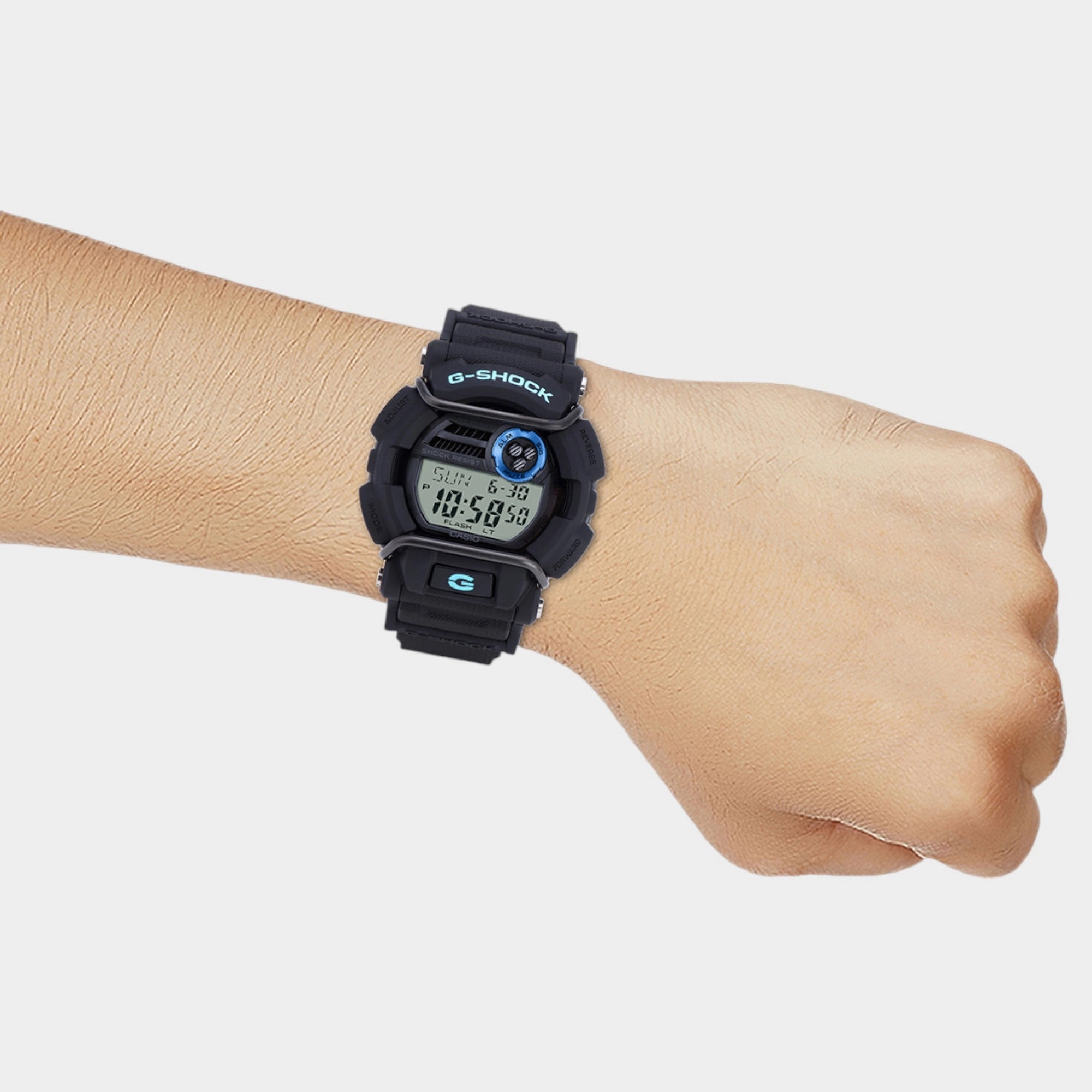 G-Shock Men Quartz Black Dial Digital Resin Watch GD-400-1B2DR G1431