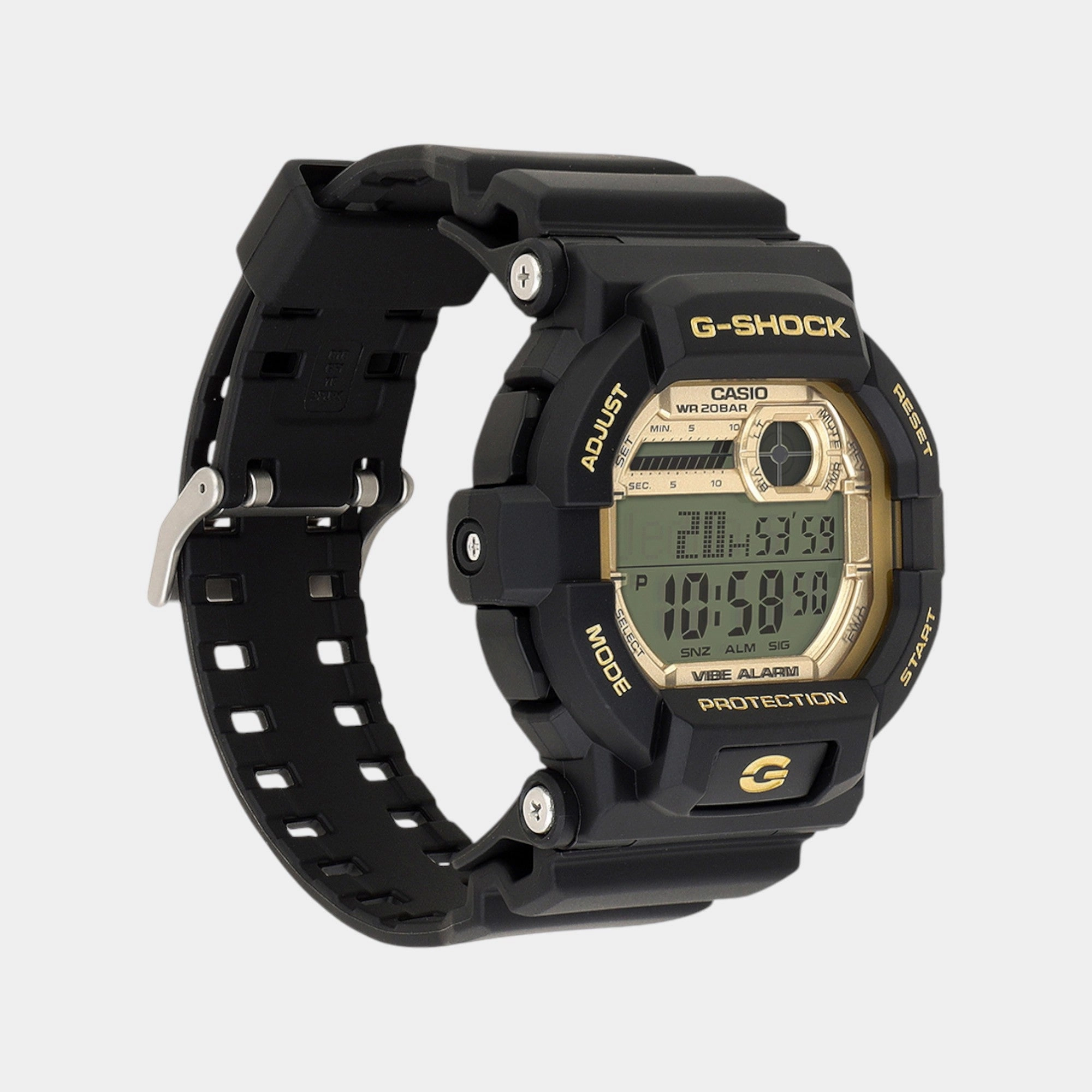 G-Shock Men Quartz Gold Dial Digital Resin Watch GD-350GB-1DR G1455