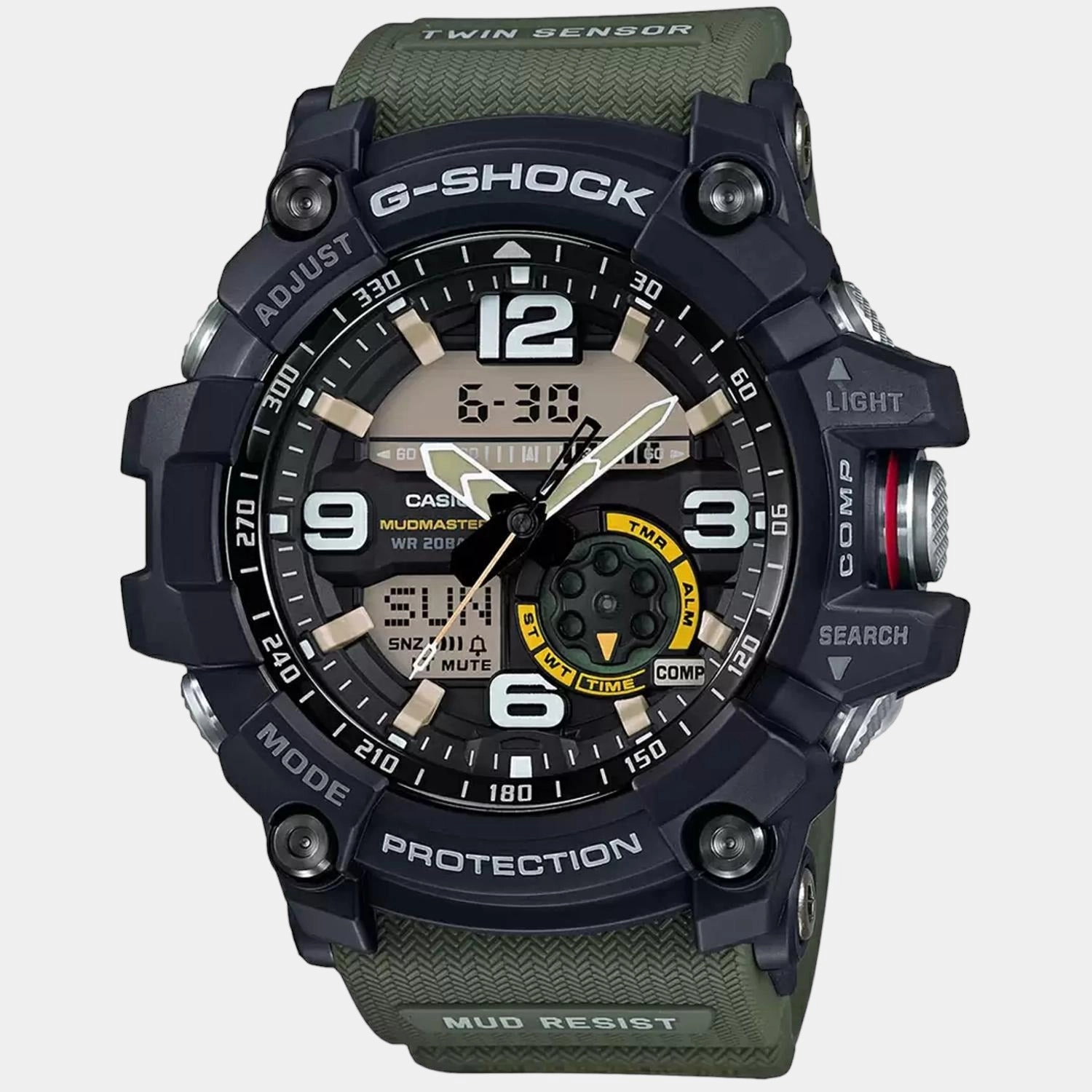 G-Shock Men's Analog-Digital Black Dial Resin Watch G662 - GG-1000-1A3DR