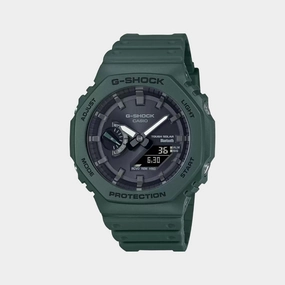 G-Shock Men's Black Dial Analog-Digital Resin Watch G1244 - GA-B2100-3ADR