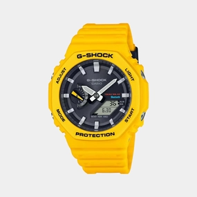 G-Shock Men's Black Dial Analog-Digital Resin Watch G1245 - GA-B2100C-9ADR