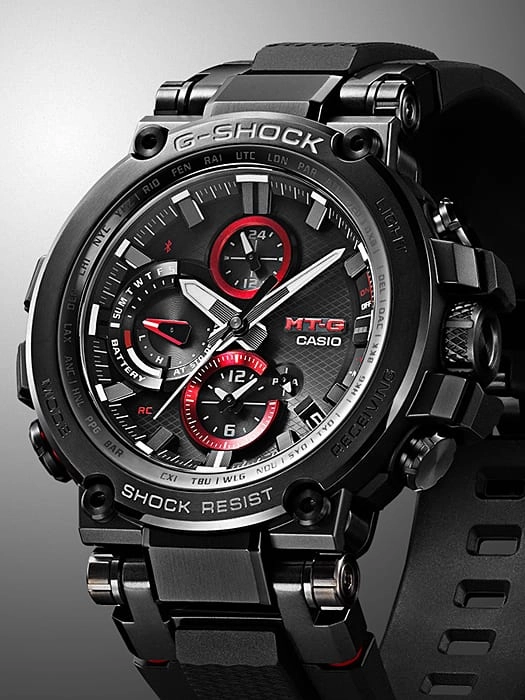 G-Shock MTGB1000B-1A Advanced Shock-Resistant Black Resin Band Watch