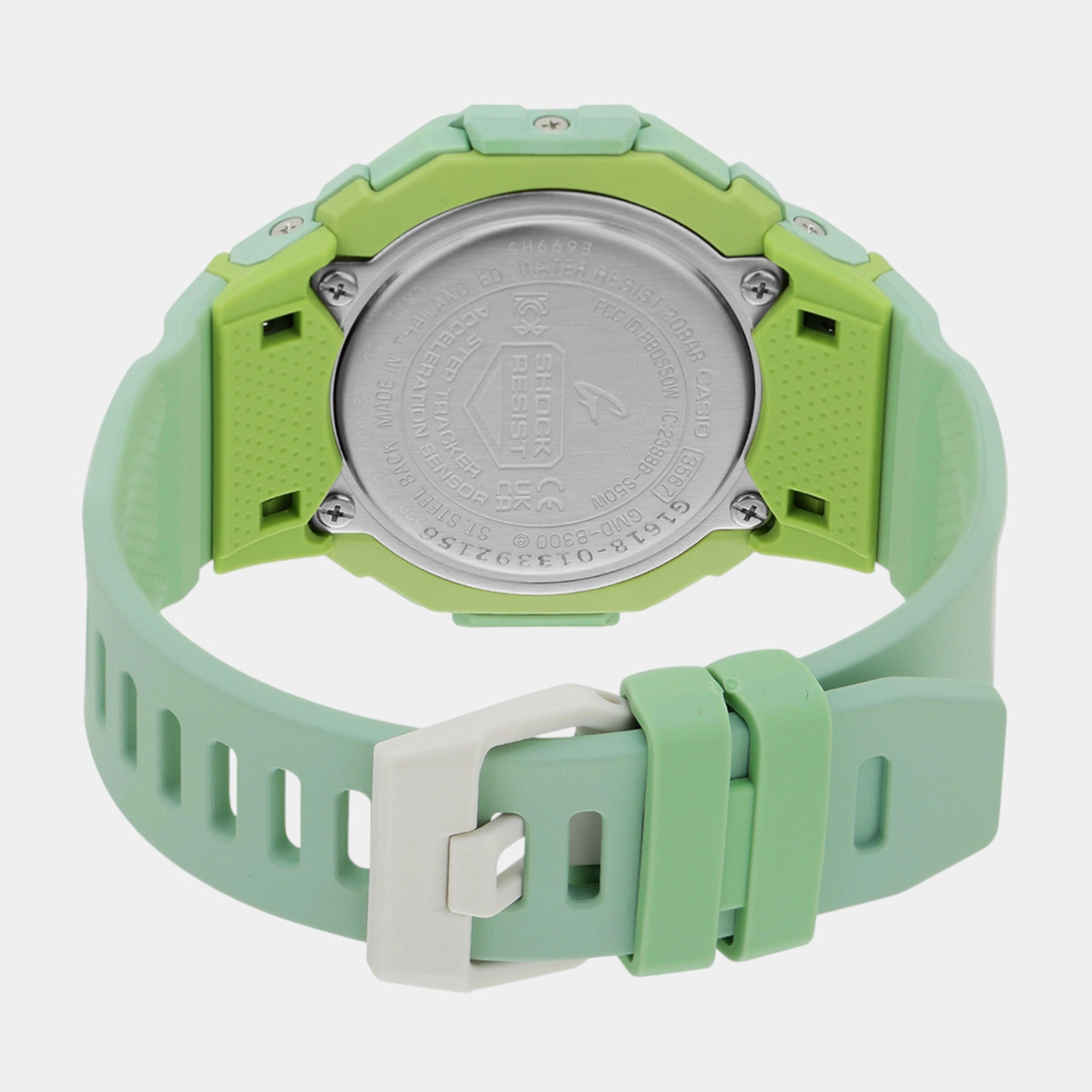 G-Shock Women Quartz Green Dial Digital Resin Watch GMD-B300-3DR G1618