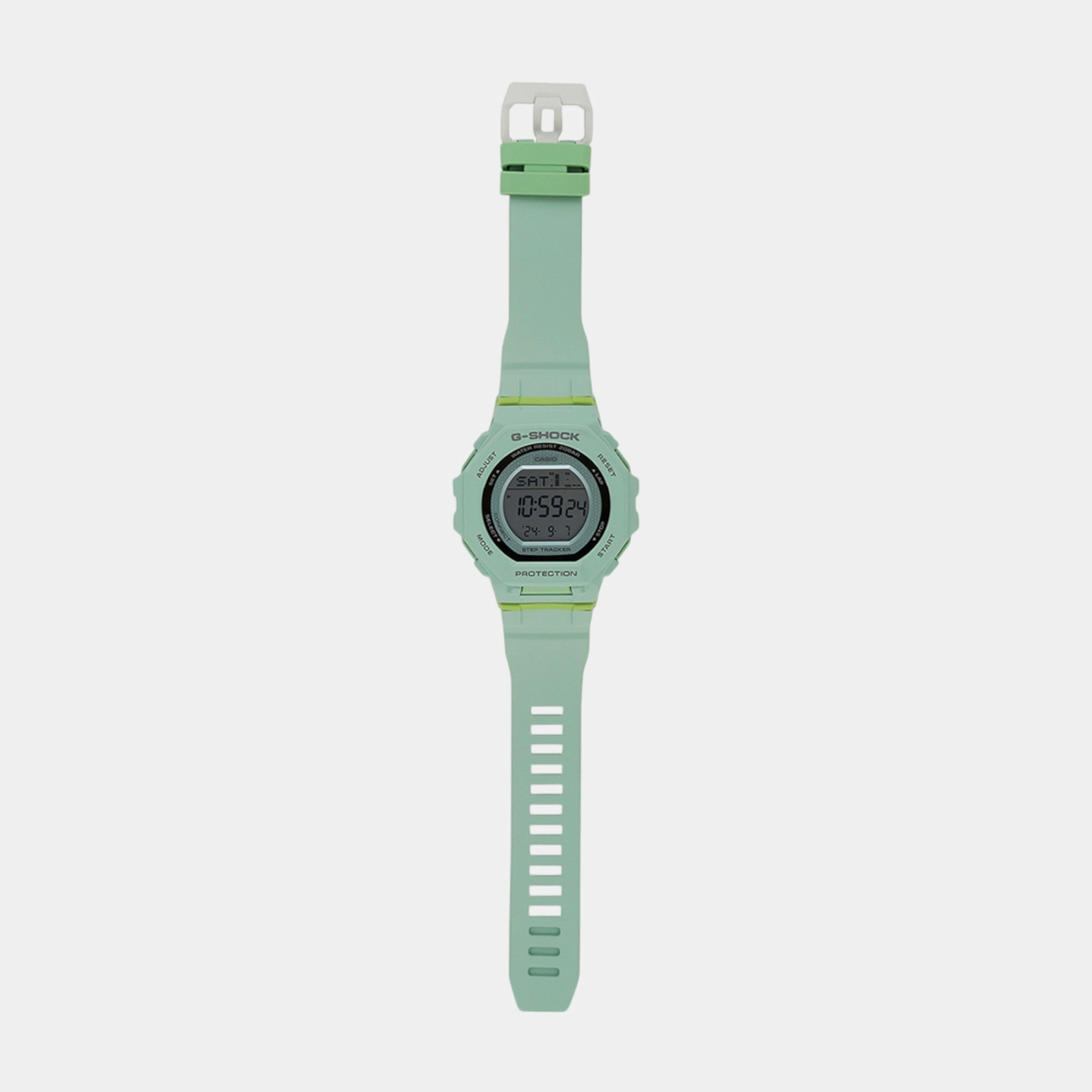 G-Shock Women Quartz Green Dial Digital Resin Watch GMD-B300-3DR G1618