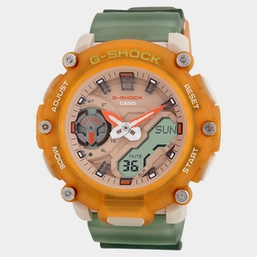 G-Shock Women Quartz Orange Dial Analog-Digital Resin Watch GMA-S2200PE-5ADR G1422