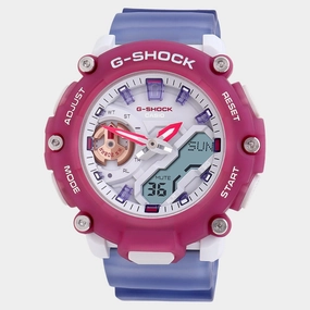 G-Shock Women Quartz Purple Dial Analog-Digital Resin Watch GMA-S2200PE-6ADR G1423