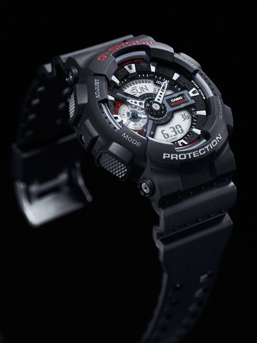 G-Shock World Time Analogue Digital Mens Watch GA110-1A