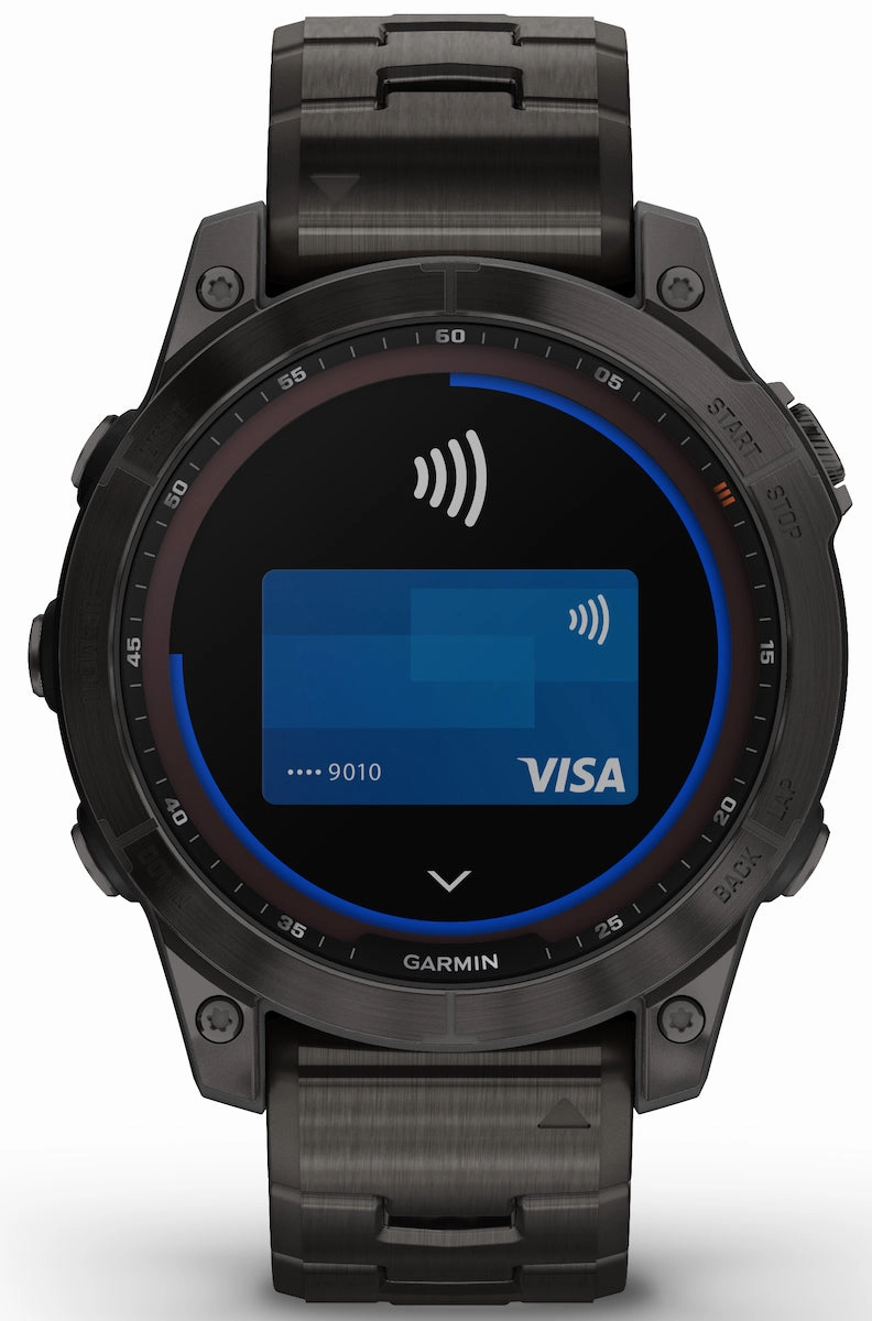Garmin Fenix 7 Sapphire Carbon Gray DLC Titanium D