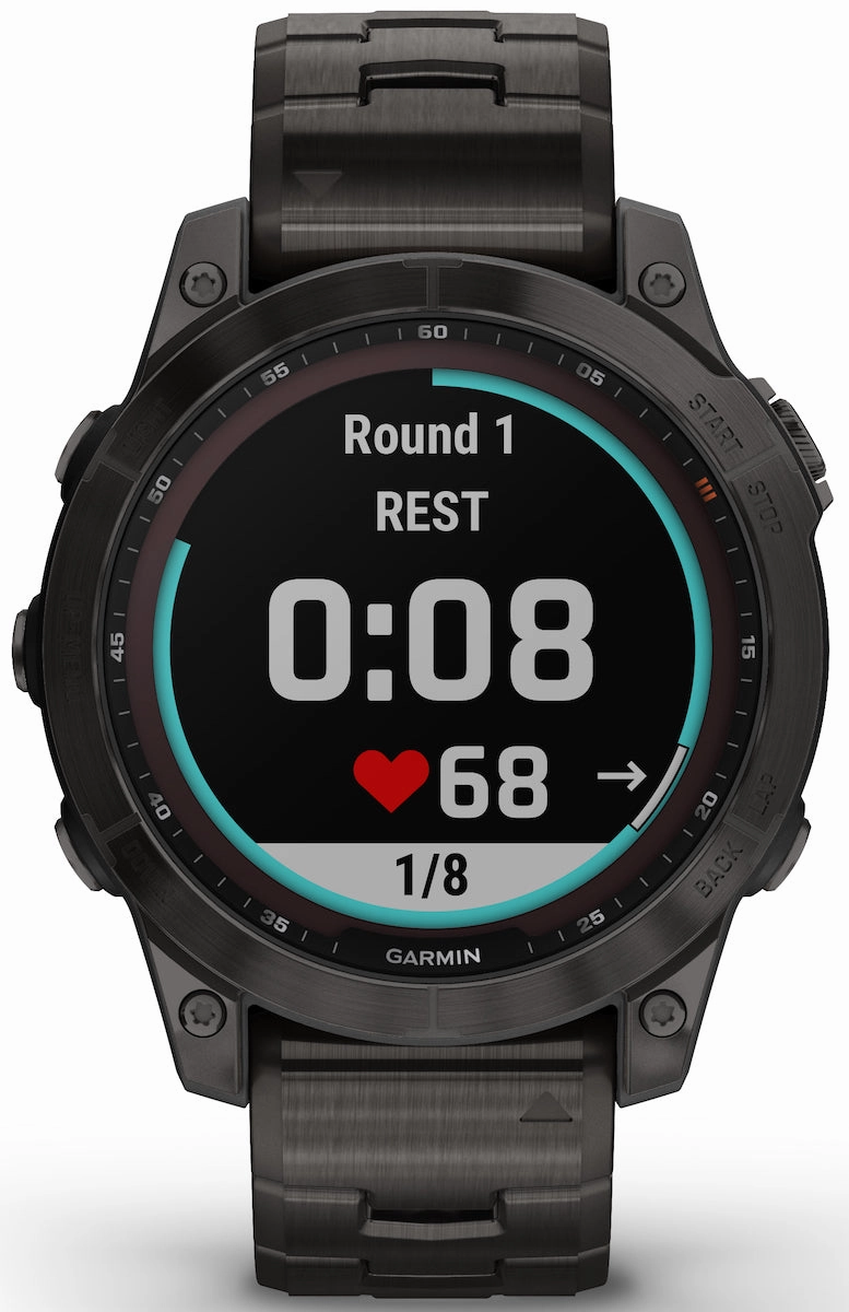 Garmin Fenix 7 Sapphire Carbon Gray DLC Titanium D