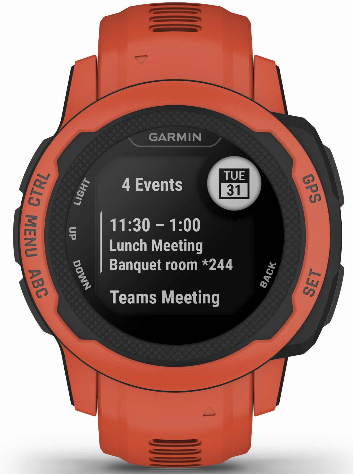 Garmin Instinct 2S GPS Poppy Smartwatch Watch