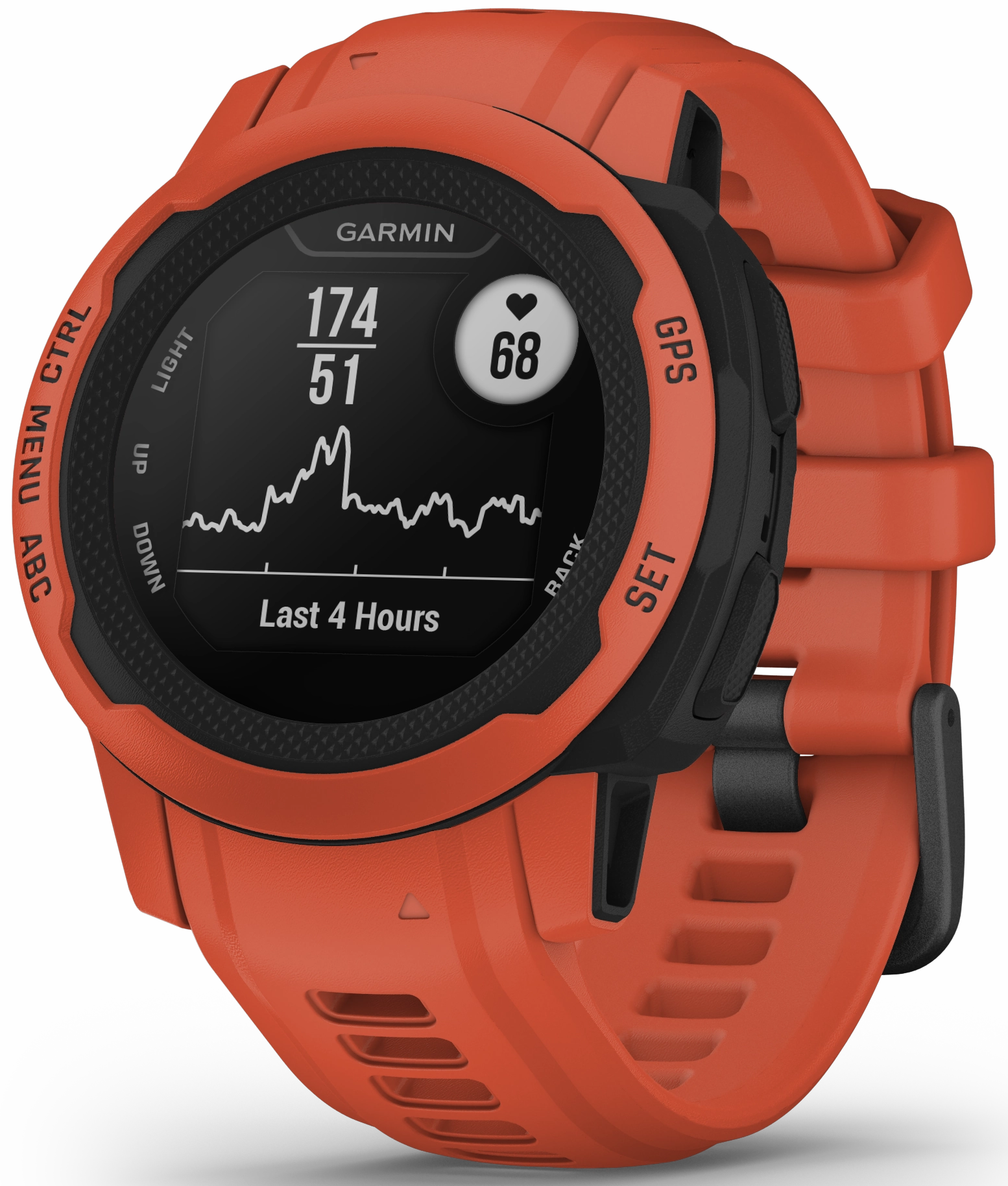 Garmin Instinct 2S GPS Poppy Smartwatch Watch
