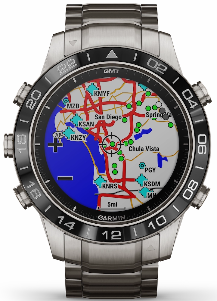 Garmin MARQ Watch Aviator GPS Smartwatch D