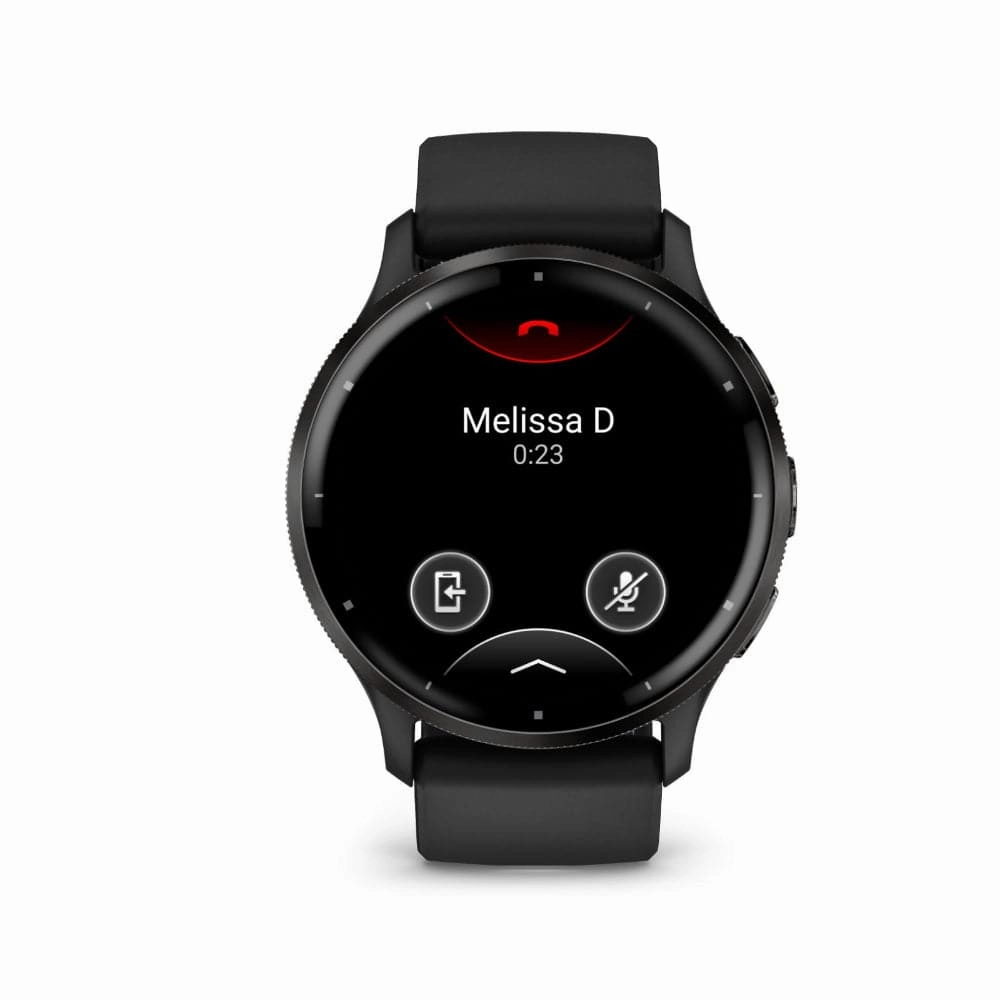 Garmin Venu 3 Slate Stainless Steel Bezel with Black Case Unisex Smartwatch GM-010-02784-51