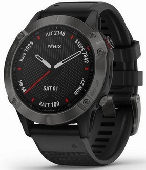 Garmin Watch Fenix 6 Sapphire Grey DLC D