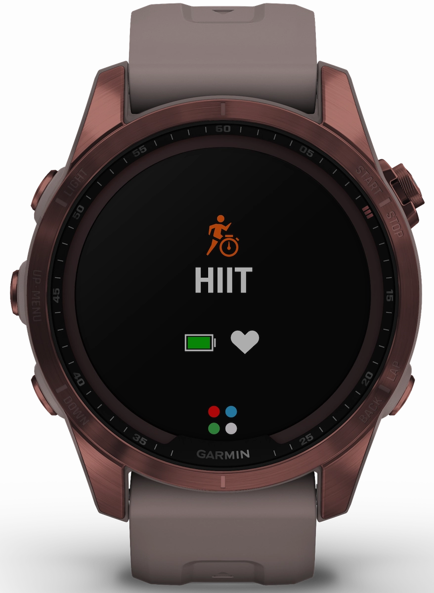 Garmin Watch Fenix 7S Sapphire Solar Dark Bronze Titanium D