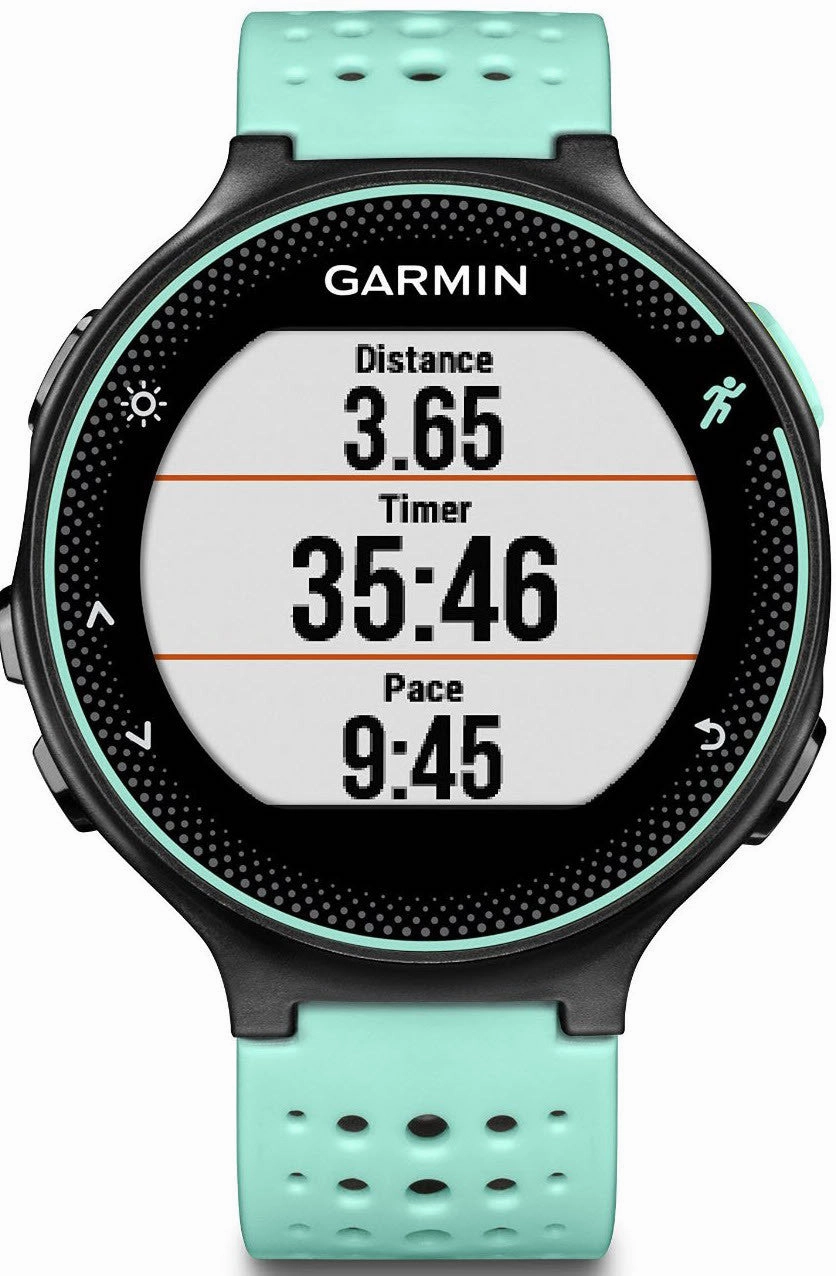 Garmin Watch Forerunner 235 Wrist Based HRM Black Frost Blue