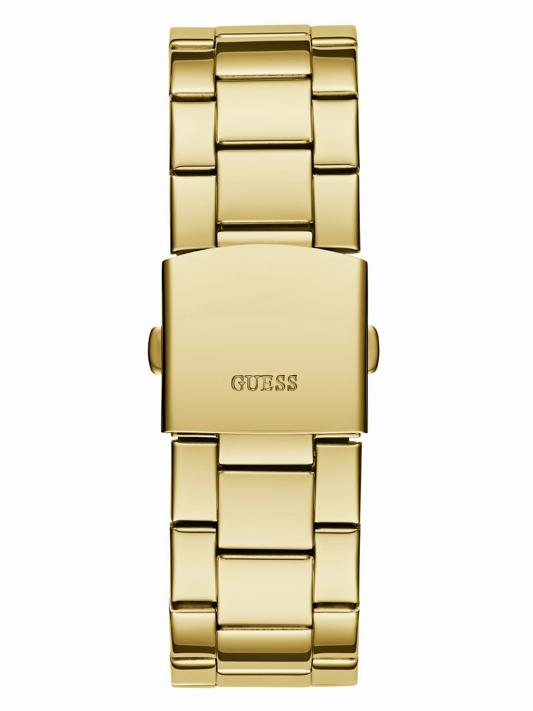 Gold-Tone and Black Analog Watch
