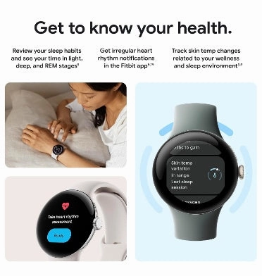 GOOGLE PIXEL WATCH 2 BLACK/OBSIDIAN