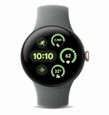 GOOGLE PIXEL WATCH 3 41MM CHAMPAGNE GOLD/HAZEL