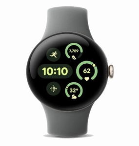 GOOGLE PIXEL WATCH 3 41MM CHAMPAGNE GOLD/HAZEL