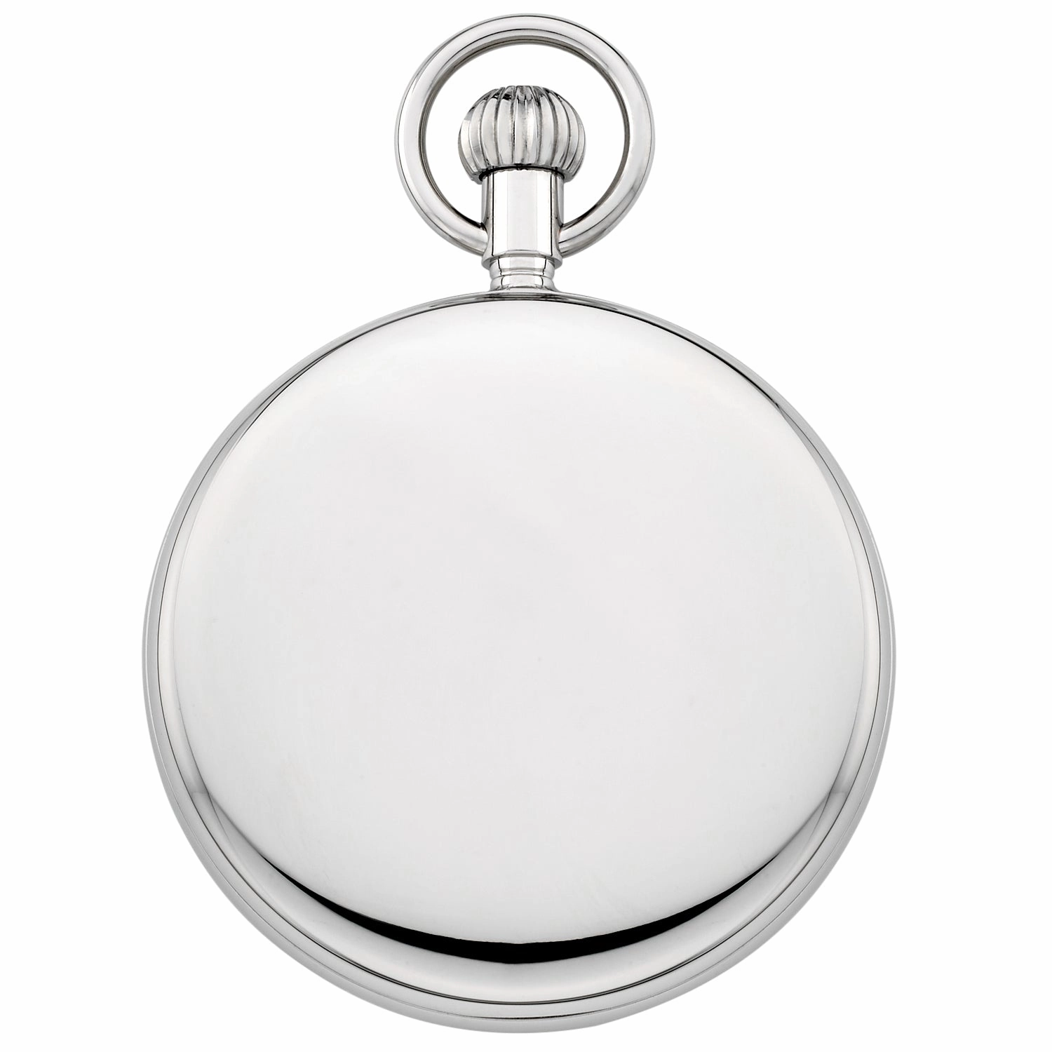 Gotham Men's Silver-Tone Mechanical Hand Wind Railroad Pocket Watch # GWC14102SB