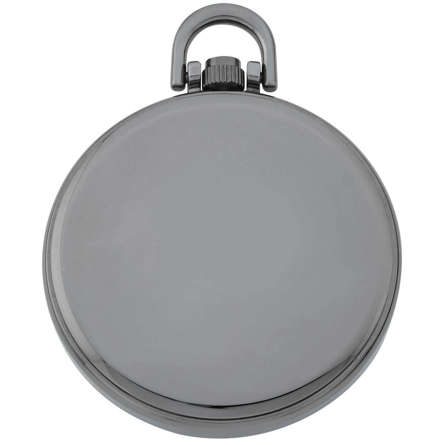 Gotham Men's Sport Series Gunmetal Stainless Steel Analog Quartz Date Pocket Watch # GWC14109BO