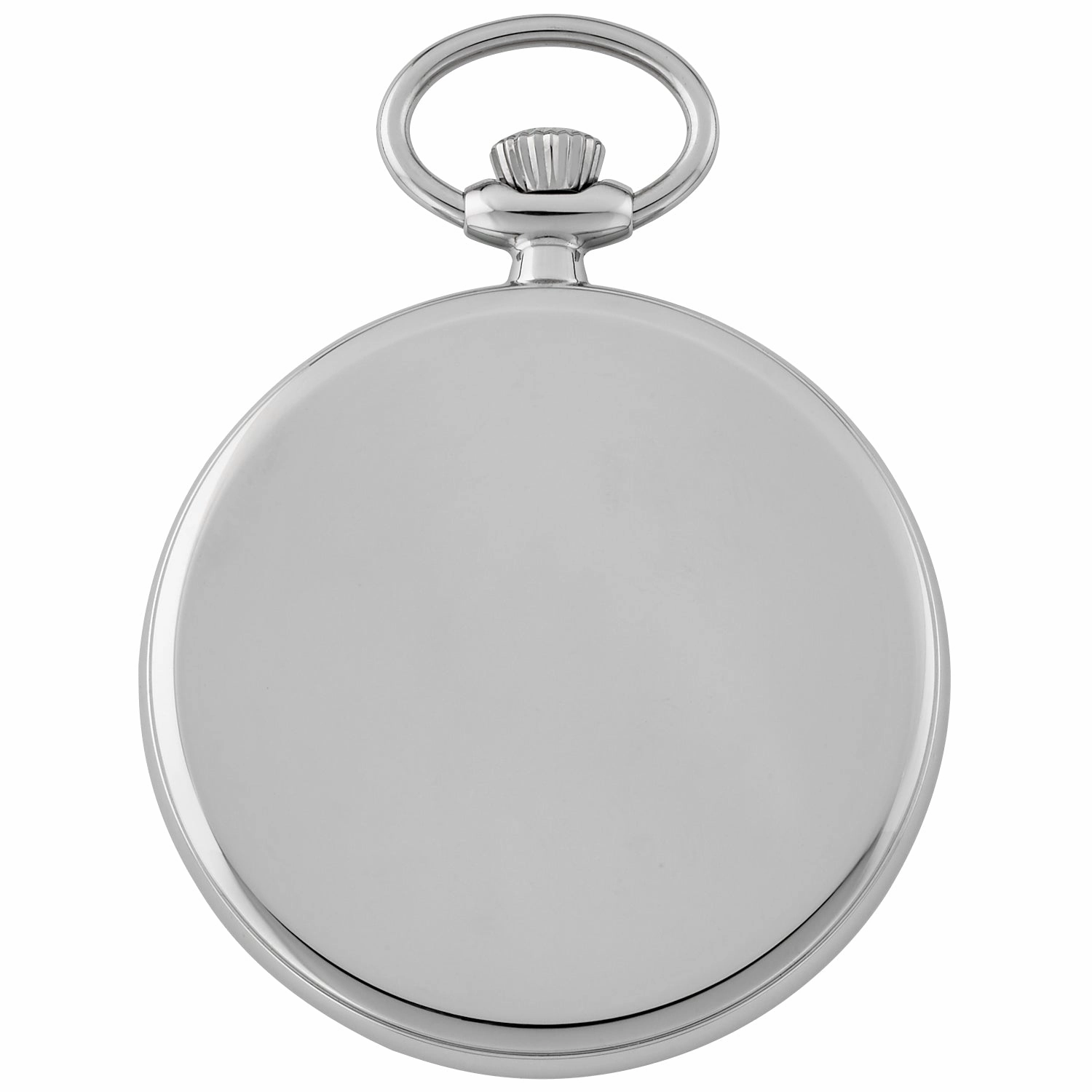 Gotham Men's Stainless Steel 30M WR Analog Quartz Date Railroad Pocket Watch # GWC14105S
