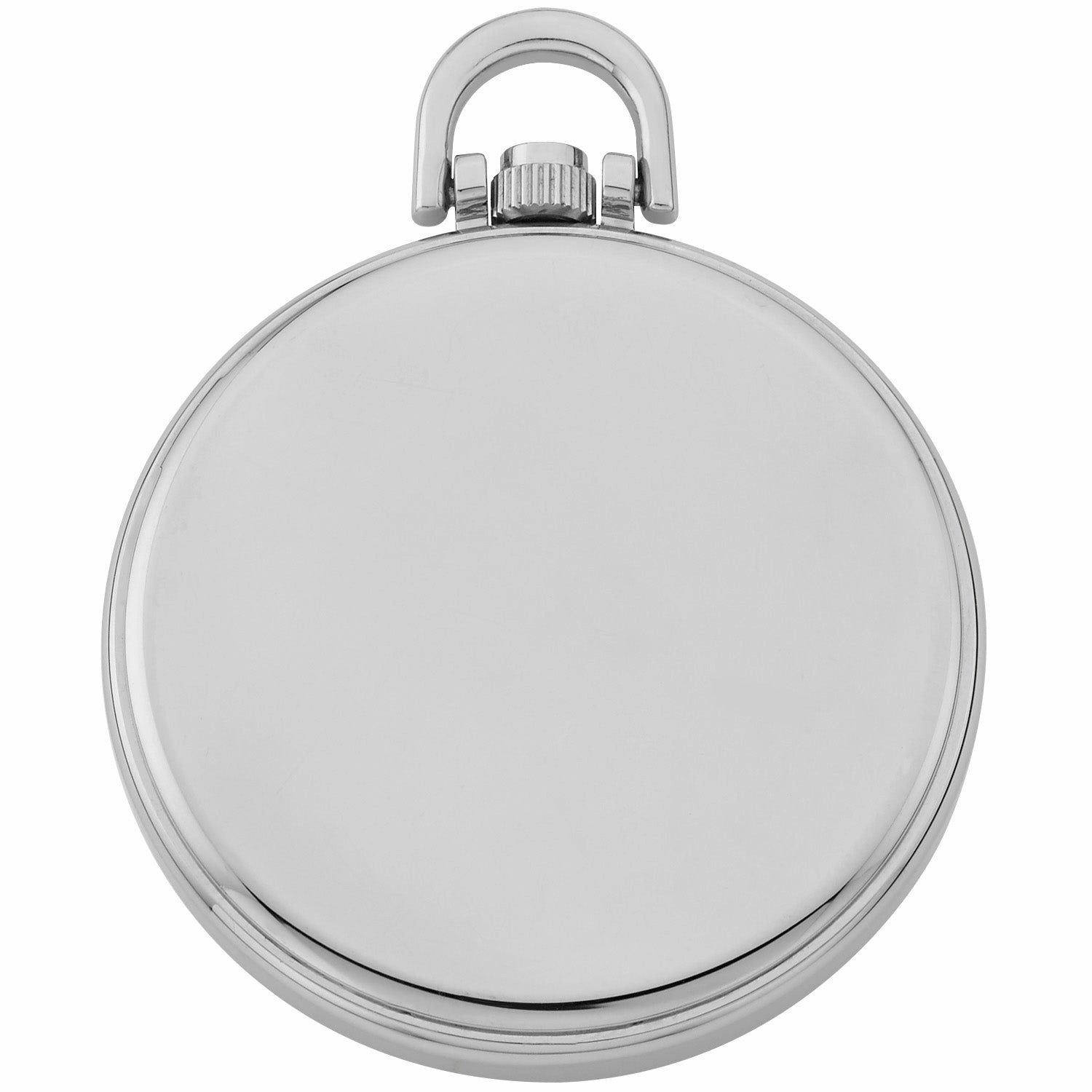 Gotham Men's Stainless Steel Analog Quartz Date Railroad Style Pocket Watch # GWC14107SB
