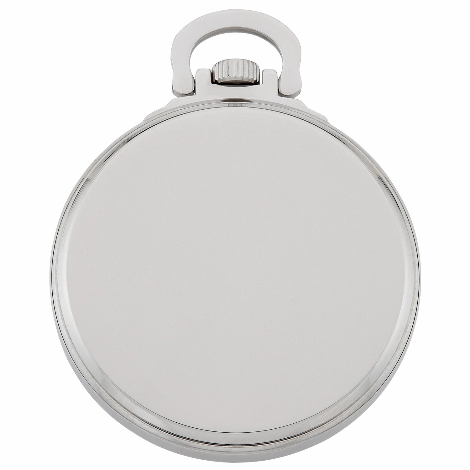 Gotham Men's Stainless Steel Mechanical Hand Wind Railway Classic Nostalgia Series Pocket Watch # GWC14114S