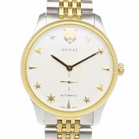 Gucci G-Timeless Stainless Steel Wristwatch (Pre-Owned)
