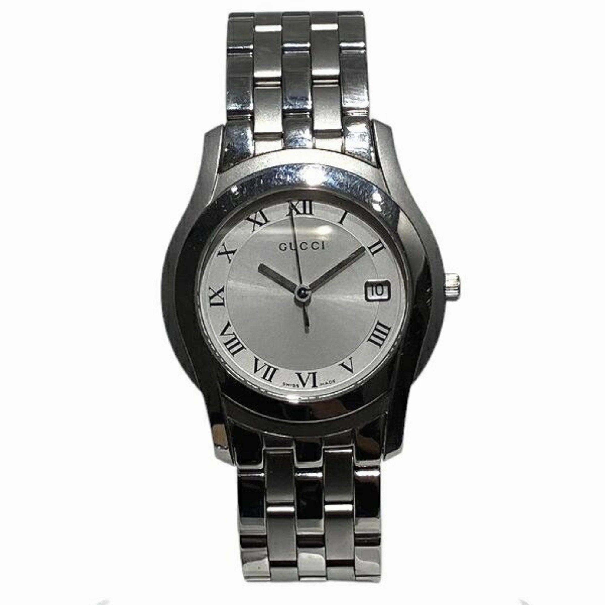 Gucci Stainless Steel Wristwatch (Pre-Owned)