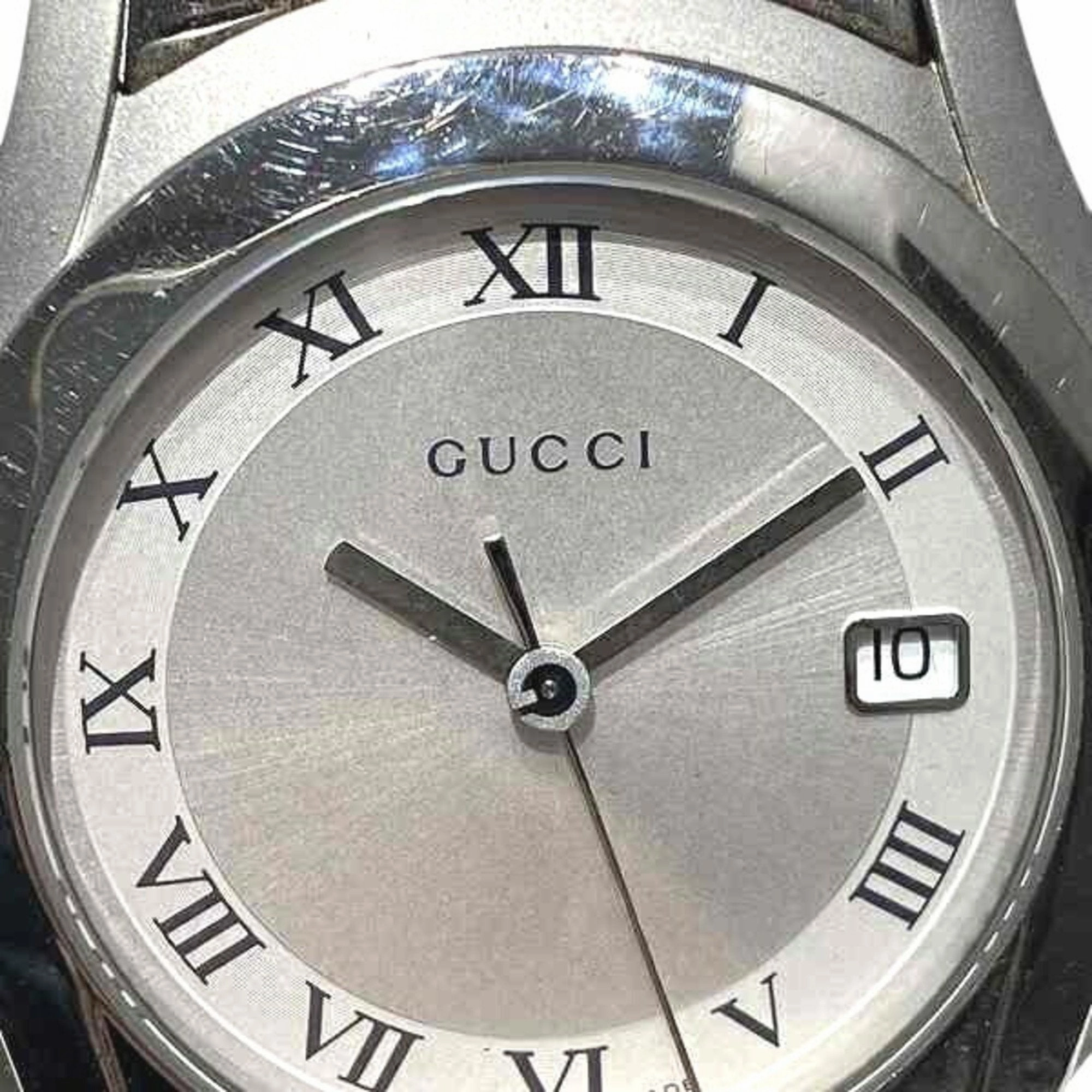 Gucci Stainless Steel Wristwatch (Pre-Owned)