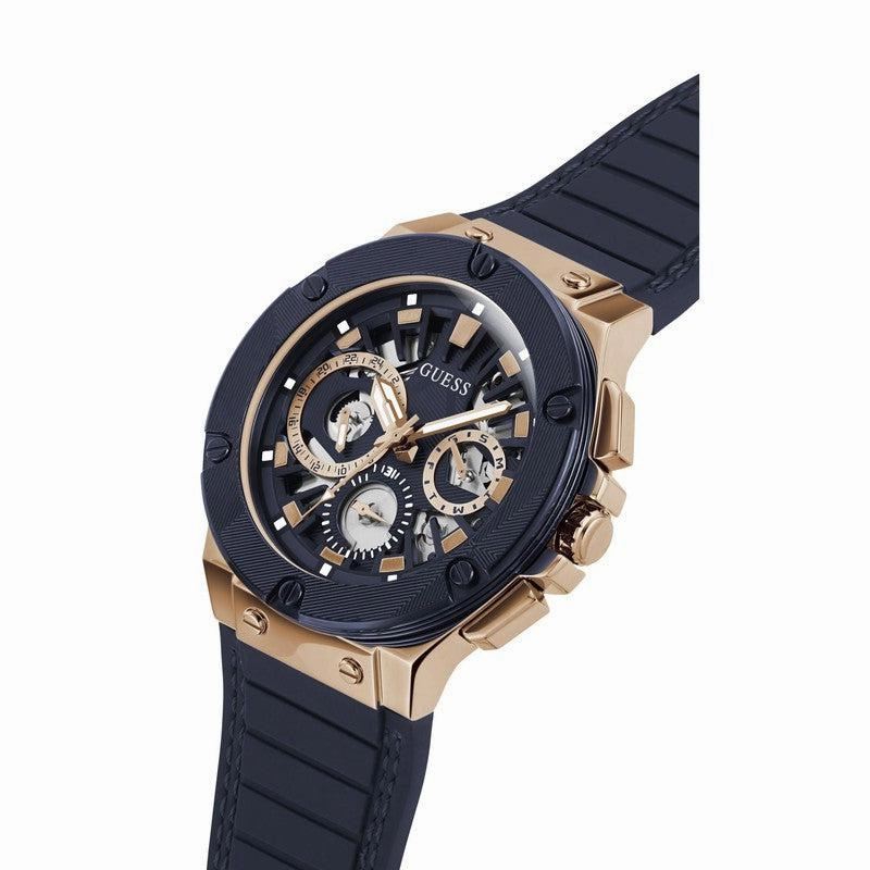 GUESS Circuit Mens Navy Multi-function Watch GW0487G4