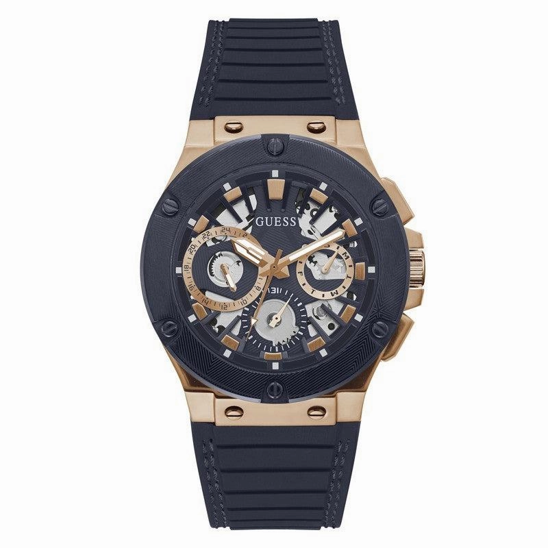 GUESS Circuit Mens Navy Multi-function Watch GW0487G4